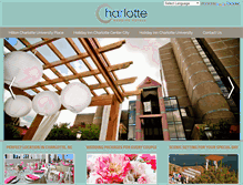 Tablet Screenshot of charlotteweddinghotels.com